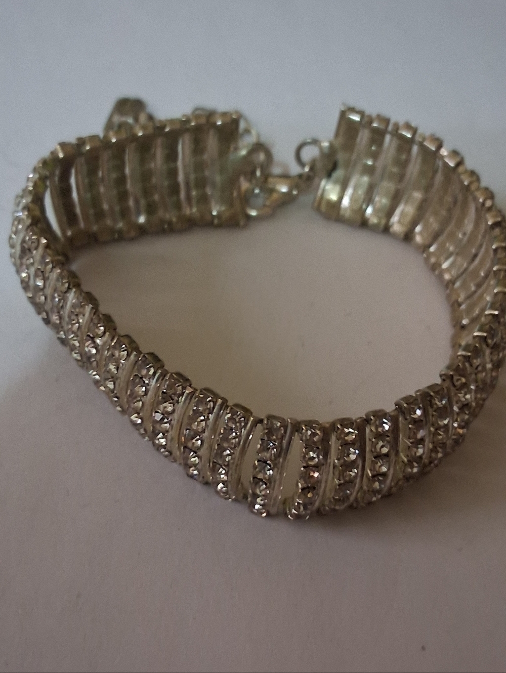Vintage Christina Collection  Rhinestone Bracelet